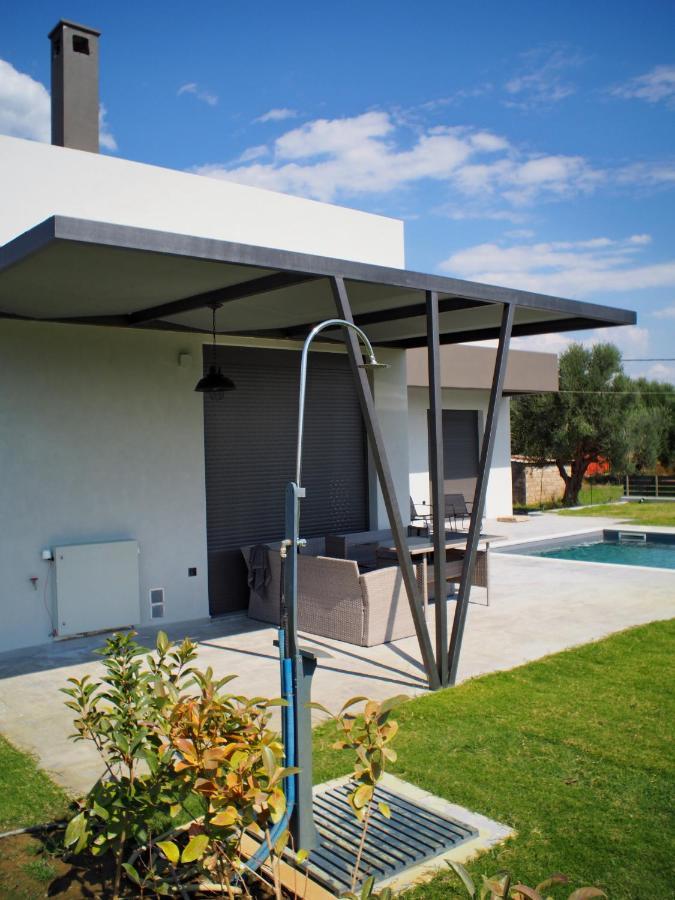 Nostos Luxury Villas With Private Pool In Nafpaktos Ngoại thất bức ảnh