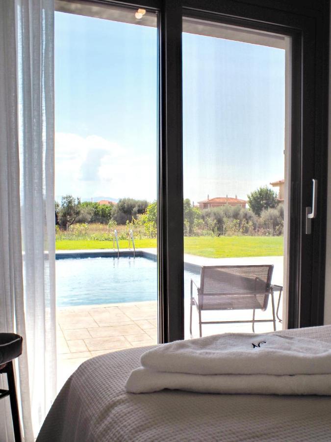 Nostos Luxury Villas With Private Pool In Nafpaktos Ngoại thất bức ảnh