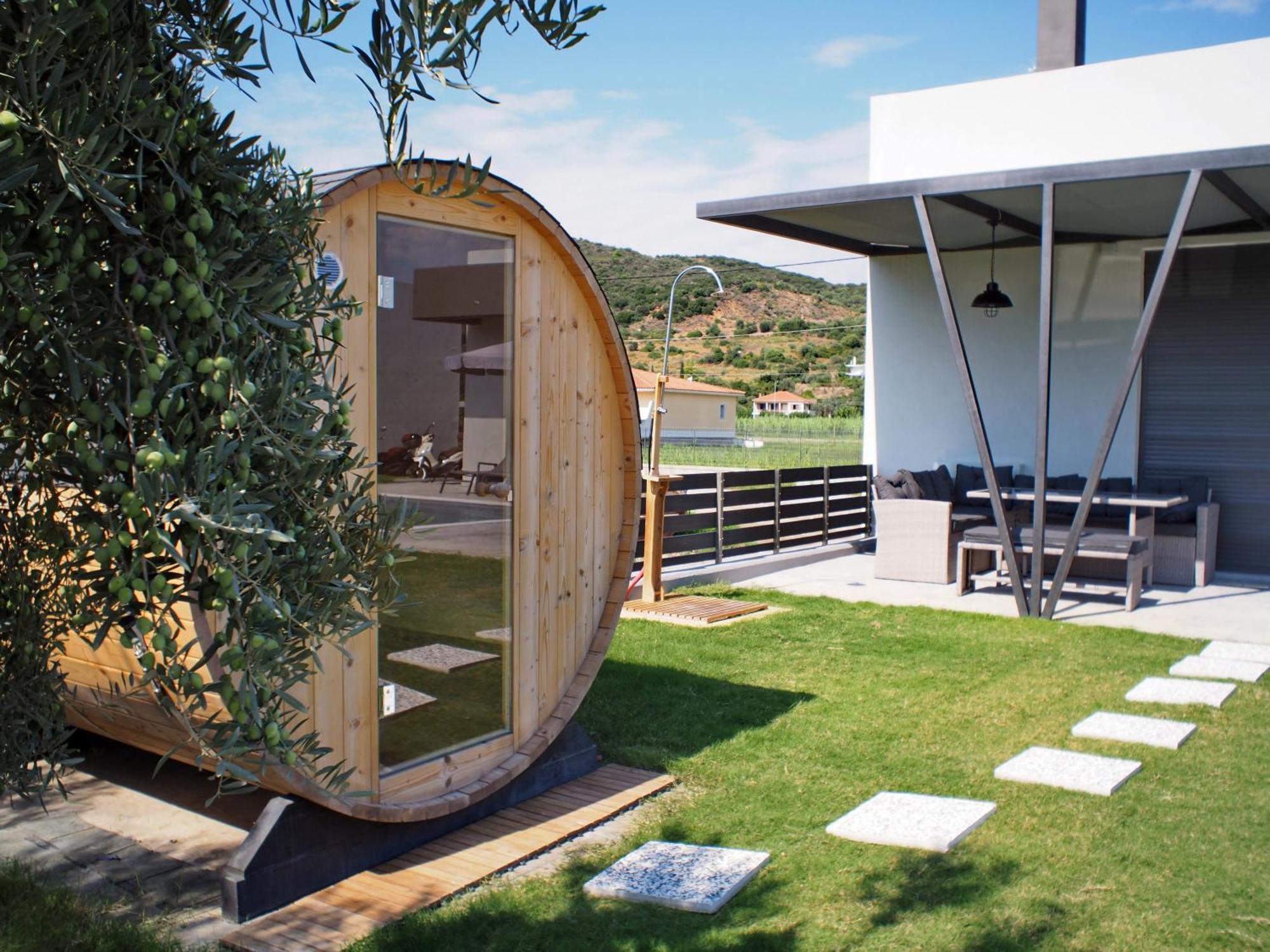 Nostos Luxury Villas With Private Pool In Nafpaktos Ngoại thất bức ảnh